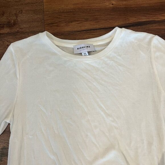 High line Collective Cream Long Sleeve Blouse - Picture 4 of 7